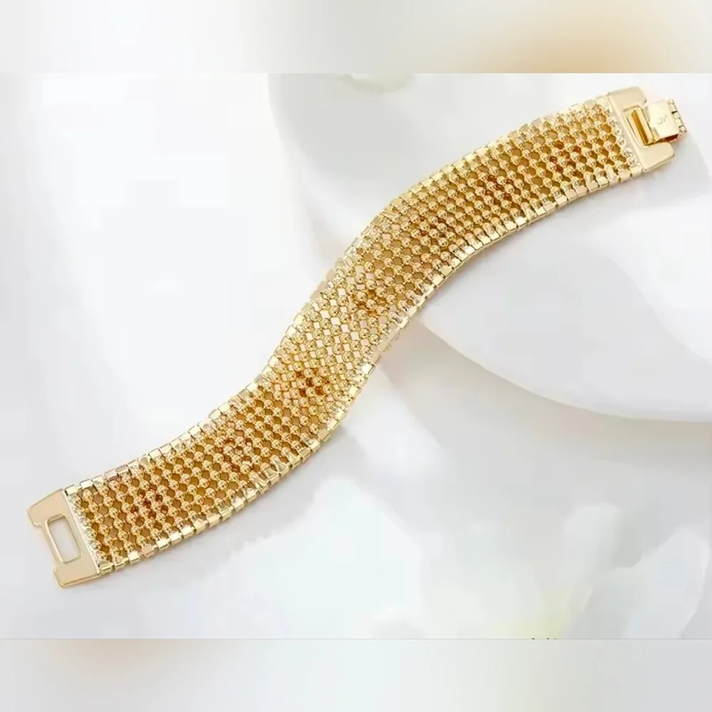 Gold and Silver Bracelet